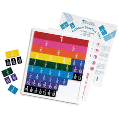 Learning Resources Rainbow Fractions Tiles