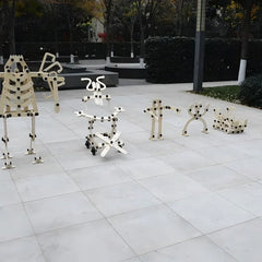 Medium nut construction set 636 pieces