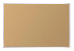 TACKBOARD - MOORECO NATURAL ADD-CORK TACKBOARD - ALUM TRIM - 4X8FT