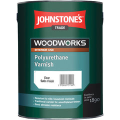 Varnish Polyurethane Johnstones 5Ltr
