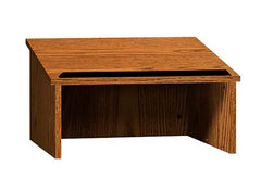 LECTERN WOOD TABLE TOP 23WX16DX13-3/4H LIGHT OAK