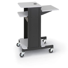 MOORECO PRESENTATION CART - 40-1/2 X 18 X 30 - GRAY
