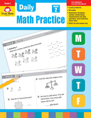 WORKBOOK - DAILY MATH PRACTICE GR 2
