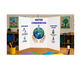 Eduplan Presentation Boards 90x120 CM White