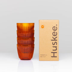 6oz HuskeeRenew Cup 4-pack - Amber