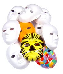 Rigid Paper Fibre Face Mask Pack 10