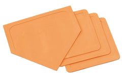 THROW DOWN BASES W/HP SET OF 4