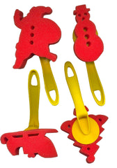 Christmas Foam Dabbers Pack 4