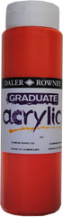 DAL GRADUATE ACRYLIC 500ML CADMIUM ORANGE HUE