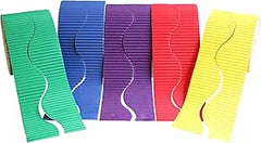 SCO CORRUGATED DECORATIVE BORDER ROLL 57MMX15M ASSORTED DESIGNS 5PCS -Min Qty 1