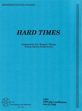 Hard Times - for steel drum band