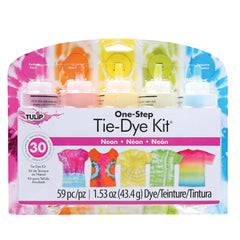 TIE-DYE KIT NEON TULIP ONE-STEP