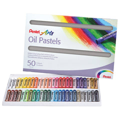 Oil Pastel Pentel Asstd Pack 50