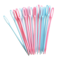 Needle Sewing Plastic 3-" Cream Pk25