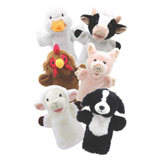 Glove Puppets Farm Animals Set 6