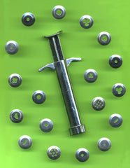 Steel Clay Gun with Extruders
