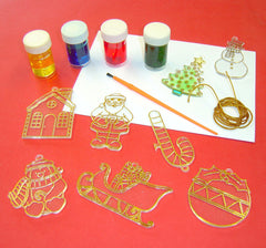 Xmas Glass Paint Set exc. Paint