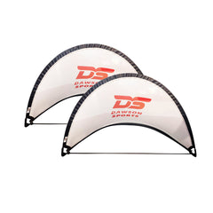 DS Pop Up Goal with Bag Pair - 120x80x80cm (4x2FT) Black-White