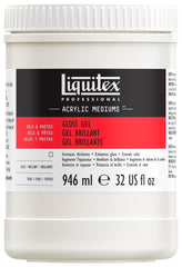 GEL MEDIUM LIQUITEX QUART WIDEMOUTH PLASTIC JAR