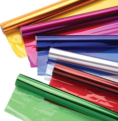 SCO CELLOPHANE ROLLS ASSORTED 508MM X 4.5M 6PCS -Min Qty 1