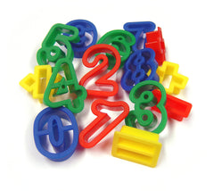 Number & Symbol Cutters Pk 15