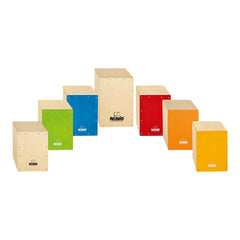 NINO 7-piece classroom cajon group rhythm set