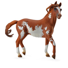 Mustang Stallion Chestnut Overo (Deluxe) (3 Years +)