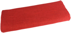BURLAP DECORATOR 46 IN X 5 YD RED