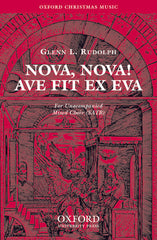 Rudolph Nova, Nova! Ave fit ex Eva: SATB vocal score