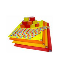 SCO DISPLAY PAPER ROLLS & BORDERS STOCKROOM ASSORTMENT PACK 1218MMX15M SAHARA 16PCS