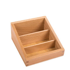 small Three-part Wooden Box