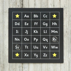 Profile, Outdoor - Alphabet Chalkboard
