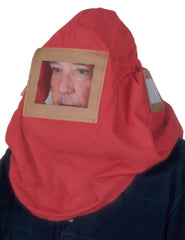 BLASTING HOOD WITH BUMB CAP