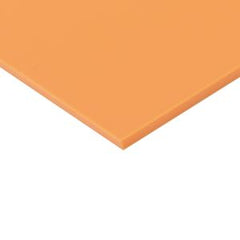 Pastels Cast Acrylic 3mm Sheet - Orange Fizz 600 x 400mm