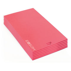 EXSOM CLASSIC AEROBICS MAT RED, SET OF 6