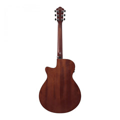 Ibanez AEG50 electro-acoustic guitar – Matte Black Aurora Burst