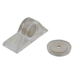 Clear Acrylic Magnetic Catches 21 x 10 x 11mm - Pack of 10