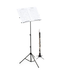 Apextone folding music stand - Black
