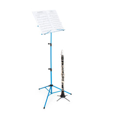 Apextone folding music stand - Blue