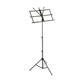 Apextone folding music stand - Black
