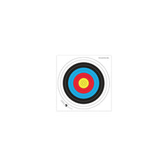 PAPER ARCHERY TARGET FACE 40CM, PACK OF 10