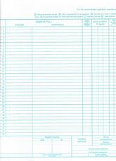 Philip & Tacey School Attendance Register 35 Names Pack of 10