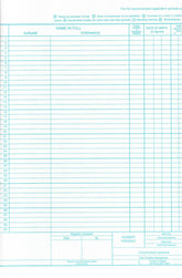Philip & Tacey School Attendance Register 40 Names Pack of 10