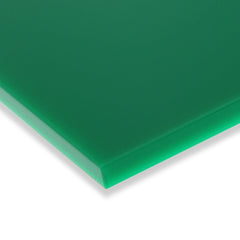 Standard Cast Acrylic 3mm Sheet - Solid Green 600 x 400mm