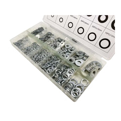 Flat & Spring Washers Stainless Steel - 790 Piece