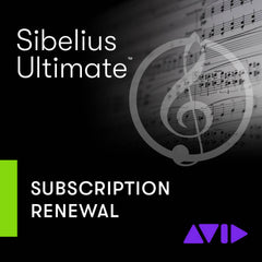 Sibelius Ultimate - Annual Subscription Renewal