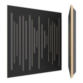 Vicoustic Wavewood Ultra Lite soundproofing panels (pack of 8) - Black