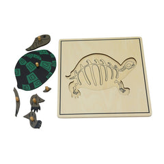 Turtle & Skeleton Puzzle