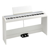 Korg B2 digital piano - White (with stand and pedal unit)