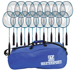 CARLTON BLADE ISO 4.3 BADMINTON RACKET MAXI, RACKET BAG OF 16